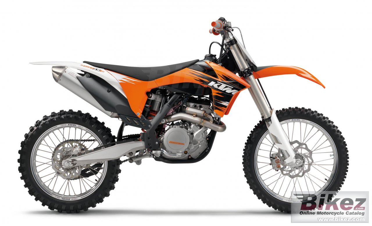 Big KTM 450 sx-f picture and wallpaper from Bikez.com